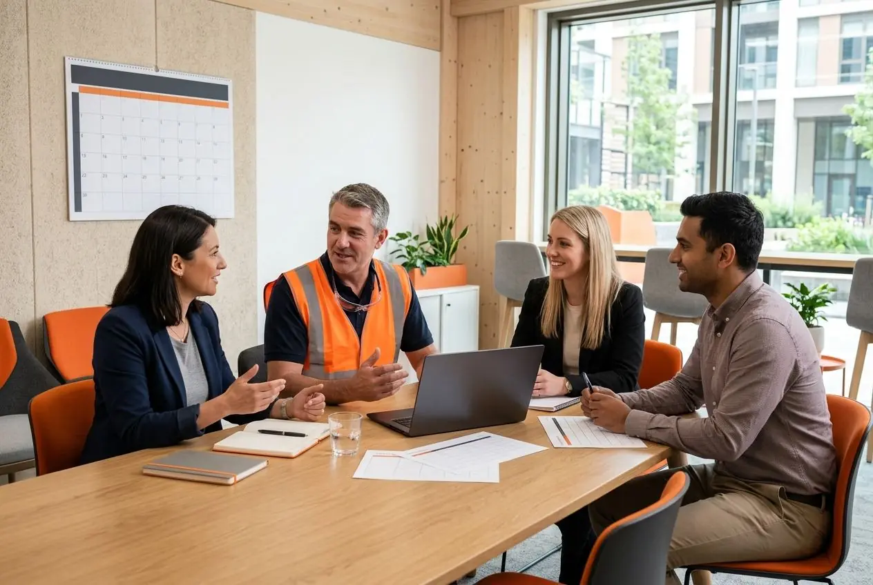 Workforce planning conversation between coordinators